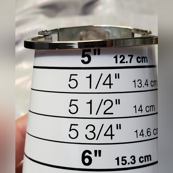 Vintage Baby Girls Alpaca Mexico Silver Pink Abalone and Floral Bracelet - Picture 6 of 10